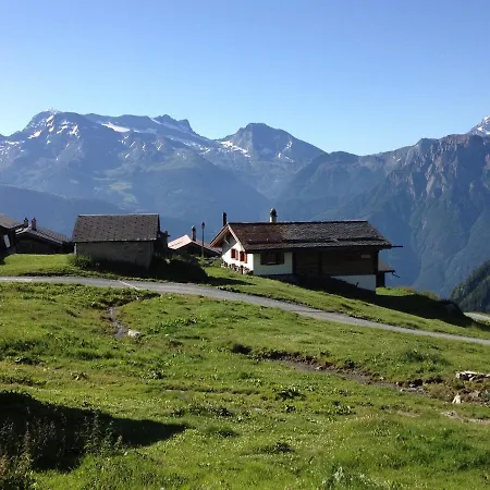 Abendruh Belalp Dağ evi Naters