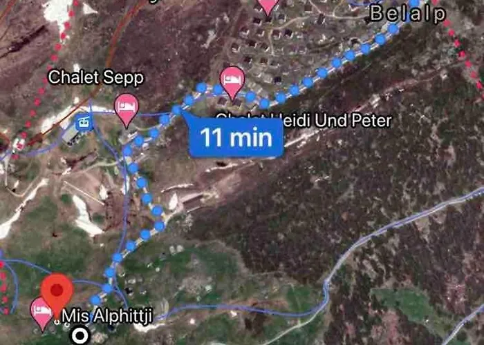 Abendruh Belalp Dağ evi *