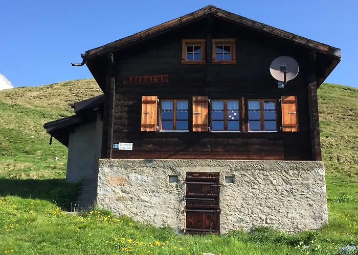 Abendruh Belalp Dağ evi Naters